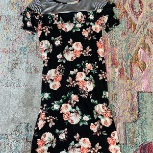 Floral cotton dress